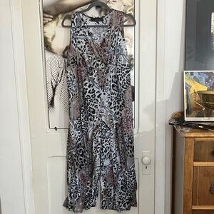 Stylish Leopard Print Sleeveless romper size small